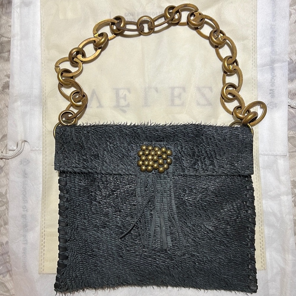 MUNNA leather shoulder bag